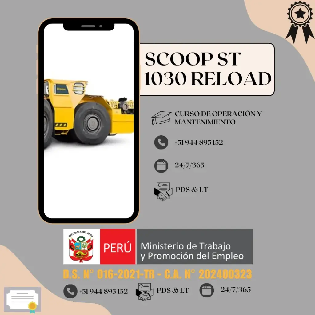 Operación de Scoop ST1030 Reload