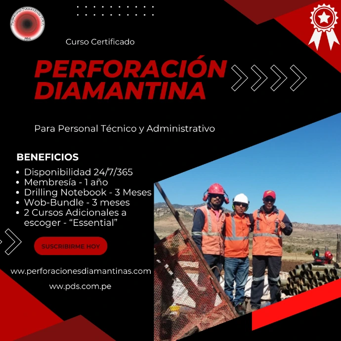 PERFORACIÓN DIAMANTINA PARA PERSONAL TÉCNICO Y ADMINISTRATIVO