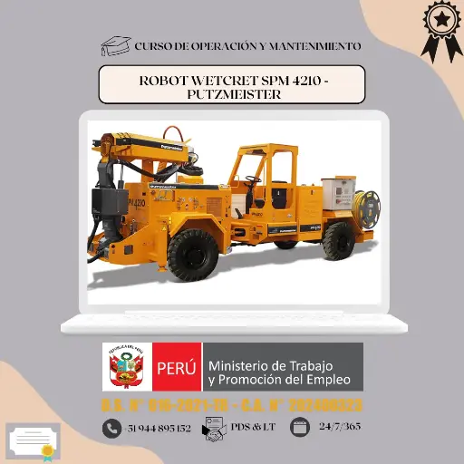 OPERACIÓN DE EQUIPO ROBOT WETCRET SPM 4210 - PUTZMEISTER