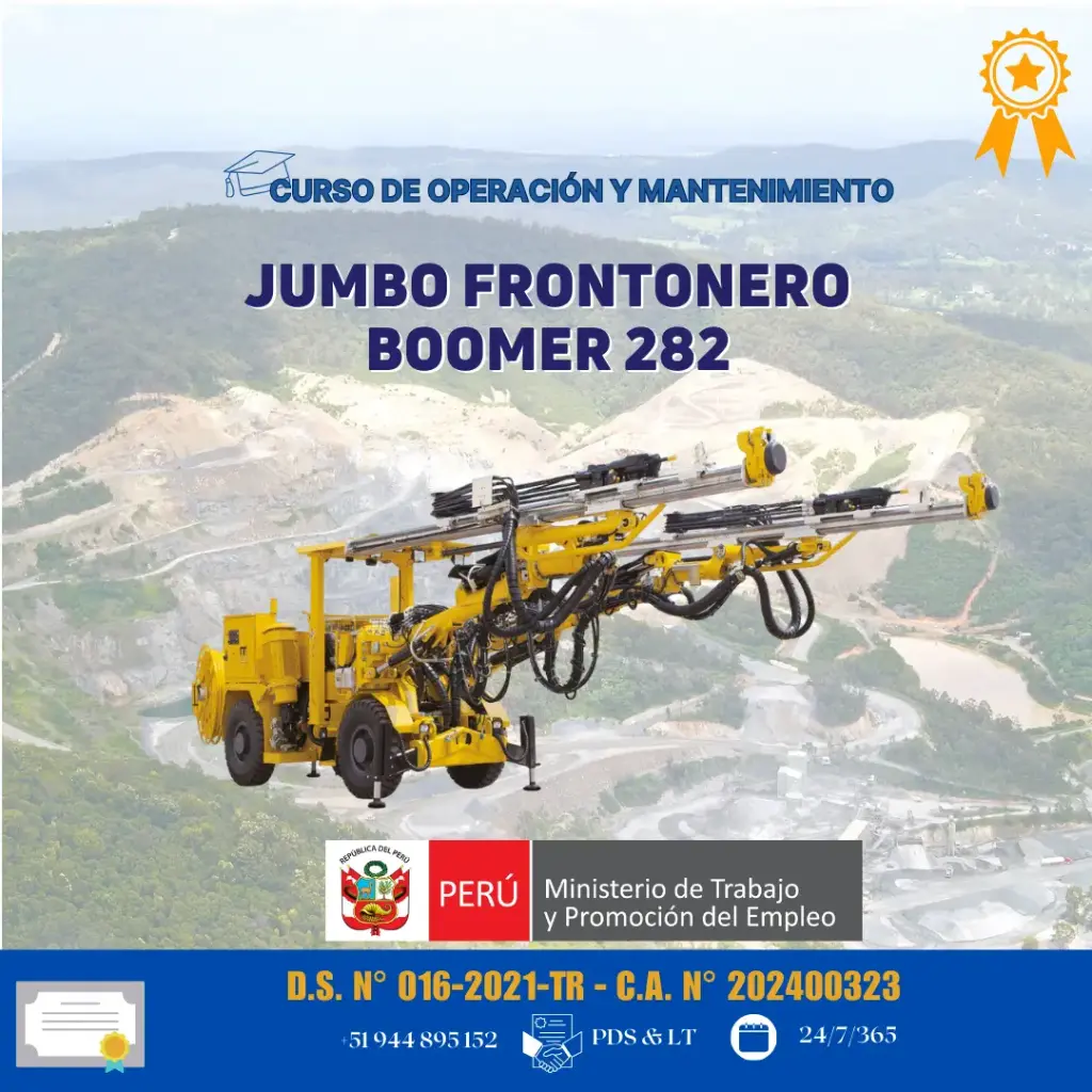 OPERACIÓN DE JUMBO FRONTONERO BOOMER 282