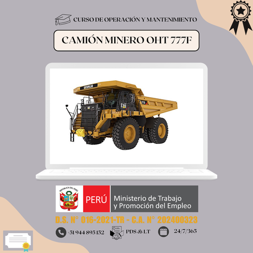 OPERACIÓN DE CAMIÓN MINERO OHT 777F