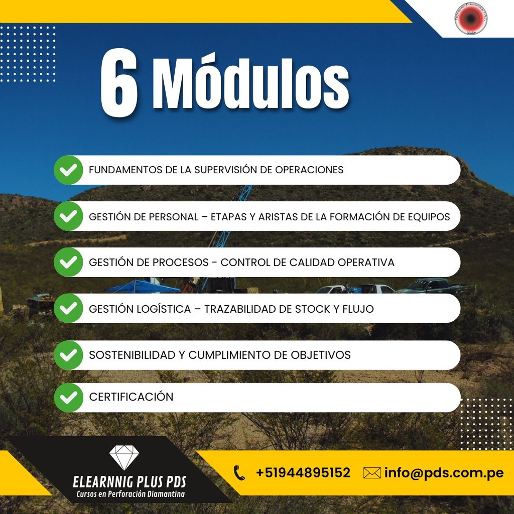 SUPERVISIÓN Y DIRECCIÓN DE OPERACIONES DE PERFORACIÓN
