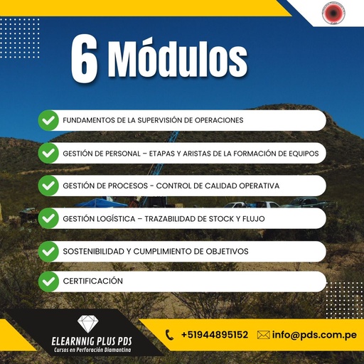 SUPERVISIÓN Y DIRECCIÓN DE OPERACIONES DE PERFORACIÓN